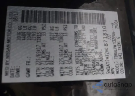 2017 Nissan Rogue S from USA, damaged, VIN 5N1AT2MT2HC871810